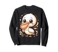 Cute Pelican Smile Sea Bird Birder Beach Sweatshirt