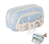 Cute Pencil Case for Students Artists Teachers - Waterproof Large Capacity Stationery Storage Bag | Zippered Pencil Pouch Holds 100 Pens for Office School College Workplace Art Studio Library Travel