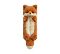Cute Pencil Pouch - Funny Smooth Zipper Organizer | School Pencil Case Large Capacity Storage - for Marker Eraser Stationery Travel Classroom Office Desk Home College Dorm Travel, Brown, Se référer à