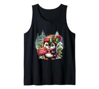 Cute Penguin Christmas Happy Holidays Men Women Kids Débardeur