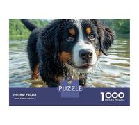Cute Pet Dog 1000 Pièces Carton Premium Coffret De Puzzles Lovely Pet Extrêmement Difficile Défi Unique Puzzles pour Adultes Et Enfants 52x38cm/1000pcs