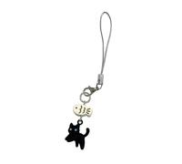 Cute Phone Pendant - Cat Cartoon Charm Strap | Aesthetic Animal Phone Accessories, Decorative Pendant for Keychain Wallets Bags, Stylish Accessory for Creative Ornament for Daily Use Travel