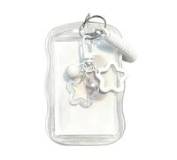 Cute Photocard Holder, Transparent Silicone Protective Sleeve