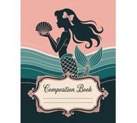 Cute Pink Bows And Vintage Ocean Coquette Composition Notebook: 120 Pages, with Fantasycartoon Cover Design, great for Creative Writing, School Notes, ... with Fantasycartoon Cover Design, great f