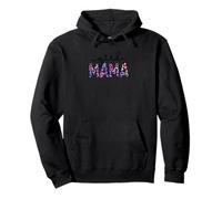 Cute Pink Leopard Mom Design for Women and Proud Girl Mama Sweat à Capuche