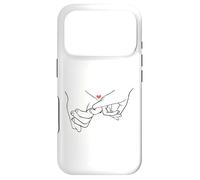 Cute Pinky Promise Hands, Meilleure Amie de Toute Une Vie Coque pour iPhone 17 Pro