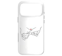 Cute Pinky Promise Hands, Meilleure Amie de Toute Une Vie Coque pour iPhone 17 Pro Max