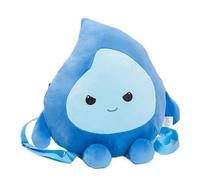 Cute Plush Backpack - Flame Design Fashion Soft Stuffed Doll Bag with Adjustable Comfortable Shoulder Straps | Plush Backpack Handbag for Girls Boys School Travel Daycare Outdoor Carry Bag Toy