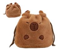 Cute Plush Purse with Handle, Soft Stuffed Bag for Girls, Partition Design Children's Toy Bag, Multifunctional Plush Handbag for Work, Formal Events, and Everyday Use