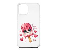 Cute Popsicle I Melt for You Saint-Valentin Love Coque pour iPhone 12/12 Pro