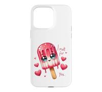 Cute Popsicle I Melt for You Saint-Valentin Love Coque pour iPhone 15 Pro Max