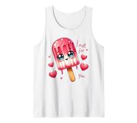 Cute Popsicle I Melt for You Saint-Valentin Love Débardeur