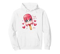 Cute Popsicle I Melt for You Saint-Valentin Love Sweat à Capuche