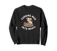 Cute Pottery Dog Fun Potter Sweatshirt