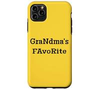 Cute Present for/from Grandmother. Grandma's Favorite Coque pour iPhone 11 Pro Max