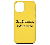 Cute Present for/from Grandmother. Grandma's Favorite Coque pour iPhone 12/12 Pro