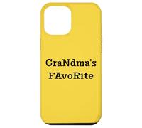 Cute Present for/from Grandmother. Grandma's Favorite Coque pour iPhone 12 Pro Max