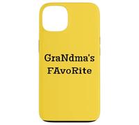 Cute Present for/from Grandmother. Grandma's Favorite Coque pour iPhone 13