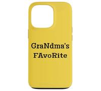 Cute Present for/from Grandmother. Grandma's Favorite Coque pour iPhone 13 Pro