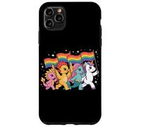 Cute Pride Parade Creature Squad - LGBTQ Fantasy Art Coque pour iPhone 11 Pro Max