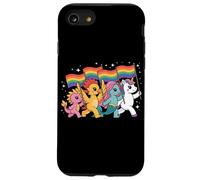 Cute Pride Parade Creature Squad - LGBTQ Fantasy Art Coque pour iPhone SE (2020) / 7/8