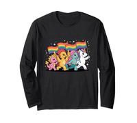Cute Pride Parade Creature Squad - LGBTQ Fantasy Art Manche Longue