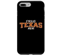 Cute Proud Texas Mom. Fan of Texas and Down South Sports Coque pour iPhone 7 Plus/8 Plus