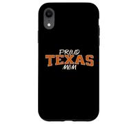 Cute Proud Texas Mom. Fan of Texas and Down South Sports Coque pour iPhone XR