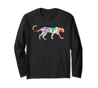 Cute Puma Tees - I Love Cougar T-shirt imprimé Manche Longue