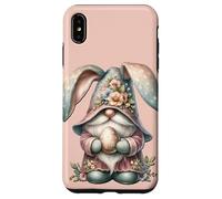 Cute Rabbit GNOME with Bunny Ears Hat for Women Girls Easter Coque pour iPhone XS Max