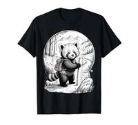 Cute Red Panda Hiking Mountain Explorer Mountain Adventure T-Shirt