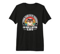 Cute Retro Vintage Work Hard Better Life Pekingese Lover T-Shirt Haut de Gamme