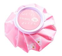 Cute Reusable Ice Pack Bag - Cold Compress, Refillable Pack, Headache Relief Bag, Hot Cold Swelling Sprain Care Packs for Home Travel Sports Recovery