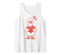 Cute Romantic Goose Heart Love Débardeur
