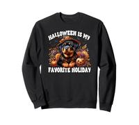 Cute Rottweiler Halloween is My Favorite Holiday for Dog Mom Sweatshirt