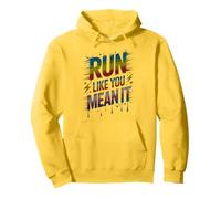 Cute Run Like You Mean IT Let Games beggin Field Day Marathon Sweat à Capuche