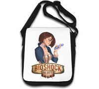 Cute Sad Girl Art Sac à bandoulière Blanc