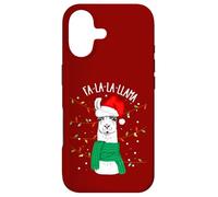 Cute Sarcastic Christmas Llama Outfit Graphic Design Style Coque pour iPhone 17