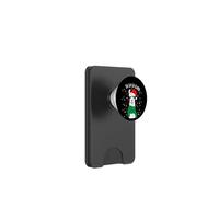 Cute Sarcastic Christmas Llama Outfit Graphic Design Style PopSockets PopWallet pour MagSafe