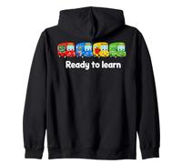 Cute School Bus Ready to Learn Back to School Day Sweat à Capuche