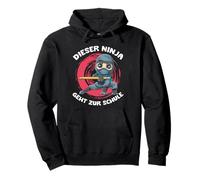 Cute School Ninja Boy Scolarisation École Ninja Sweat à Capuche