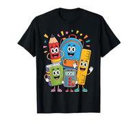 Cute School Supplies Squad Kids Classroom Back to School T-Shirt