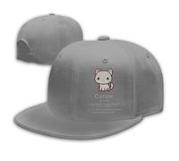 Cute Science Cat Men Women Fashion Adjustable Baseball Cap Snapback Plain Cap