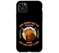 Cute Scottish Highland Cow - Bad Hair Don´t Care Coque pour iPhone 11 Pro Max