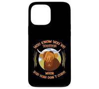 Cute Scottish Highland Cow - Bad Hair Don´t Care Coque pour iPhone 13 Pro Max