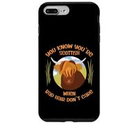 Cute Scottish Highland Cow - Bad Hair Don´t Care Coque pour iPhone 7 Plus/8 Plus