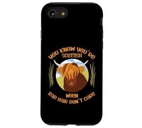 Cute Scottish Highland Cow - Bad Hair Don´t Care Coque pour iPhone SE (2020) / 7/8