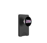 Cute Sea Turtle Pink Green Hibiscus Flowers Hawaiian Mandala PopSockets PopWallet pour MagSafe