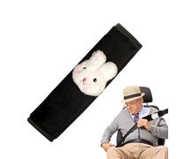 Cute Seatbelt Covers, Cartoon Strap Pad, Plush Soft Cushion Shoulder Protector, Comfortable Car Accessories for Kids and Adults, Safety Belt Padding for Travel, 25x7x5cm