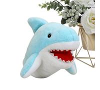 Cute Shark Hand Puppet For Kids - Soft Plush Fabric & PP Cotton Filling 20 cm - Interactive Parent Child Storytelling Toy - Role Play & Marine Life Education Tool